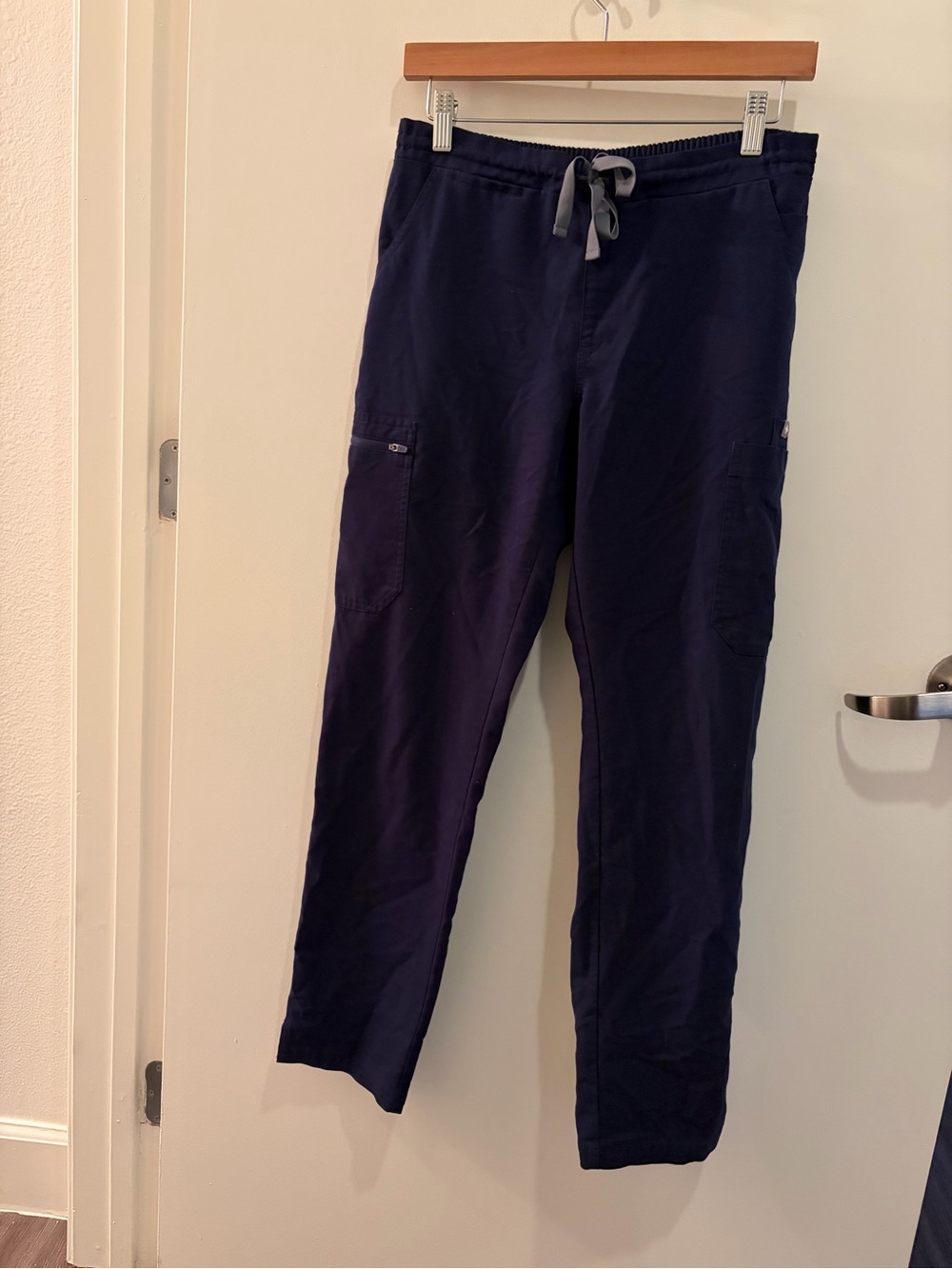 FIGS Navy Drawstring Scrub Pants